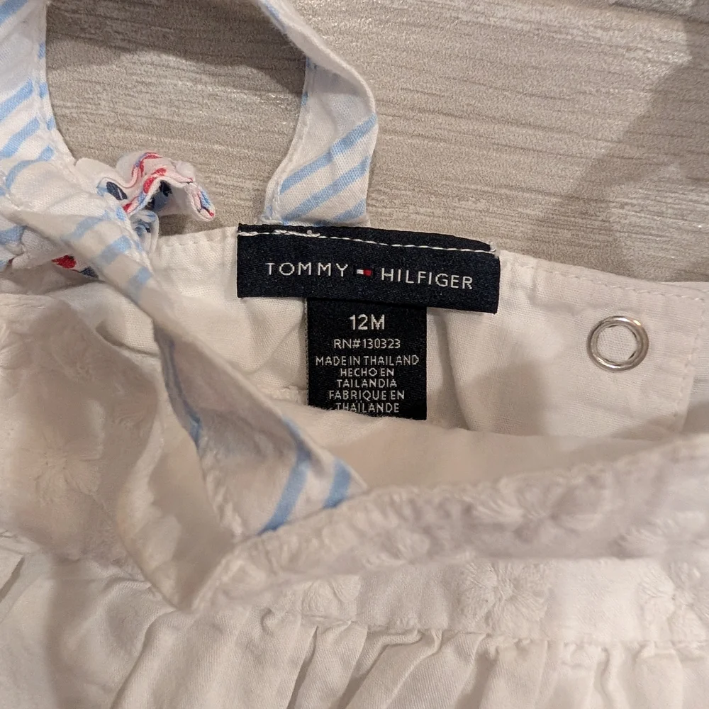 Tommy Hilfiger White and Blue Set